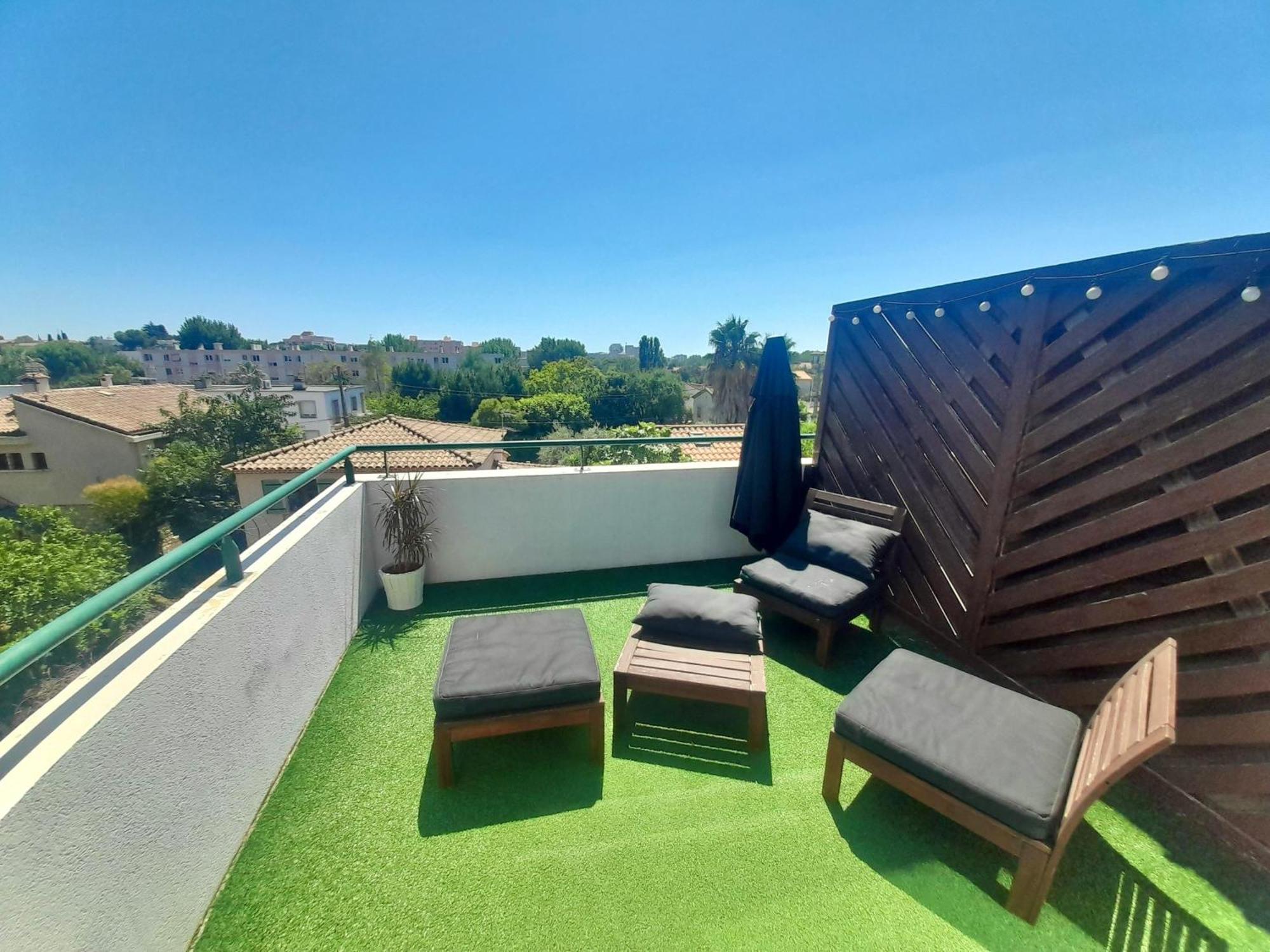 Terrasse De La Pompignane - T2 Lumineux Plein Sud Montpellier Exterior foto